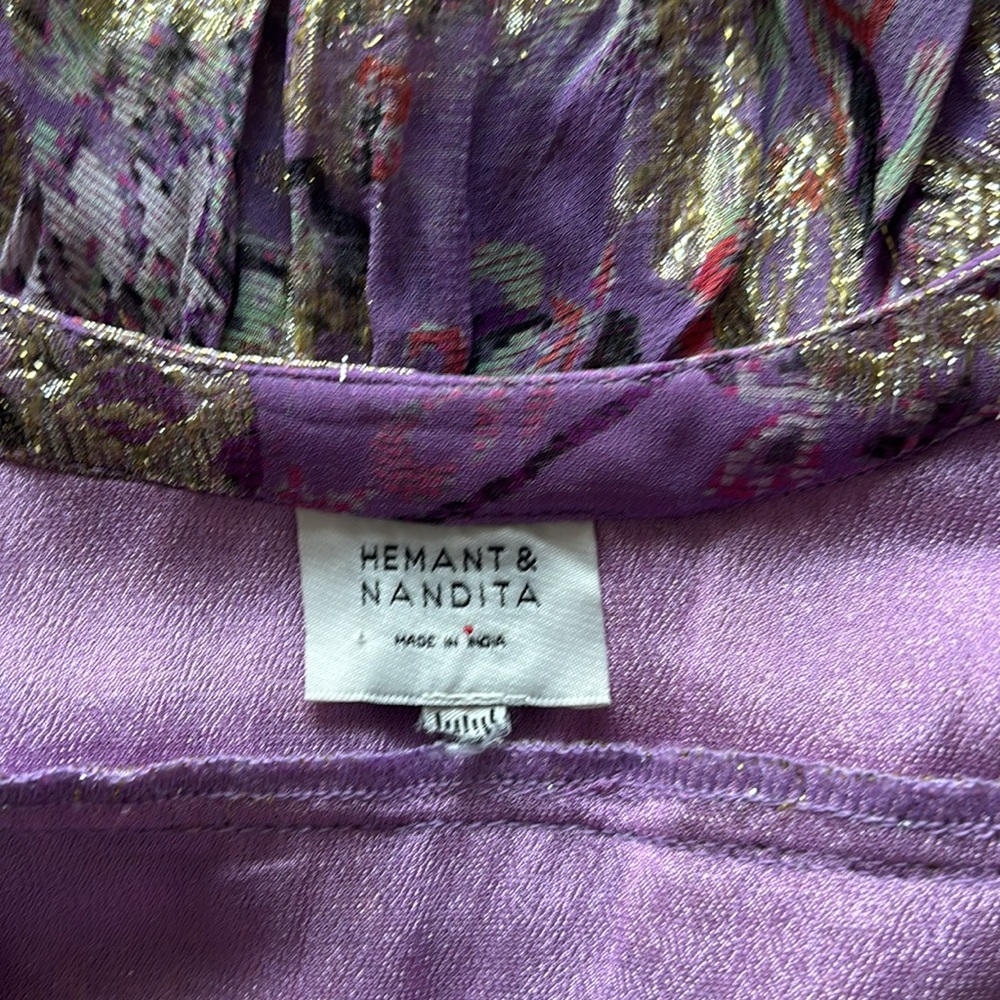 Short cocktail dress by Hemant & Nandita size Petite - Picture 8 of 8